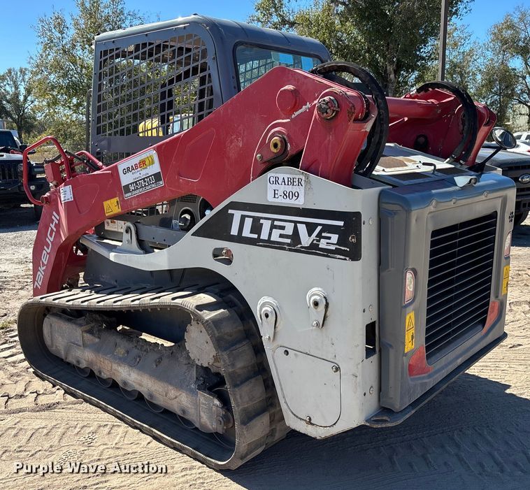 image for item DU0378 2019 Takeuchi TL12V2 tracked skid steer loader