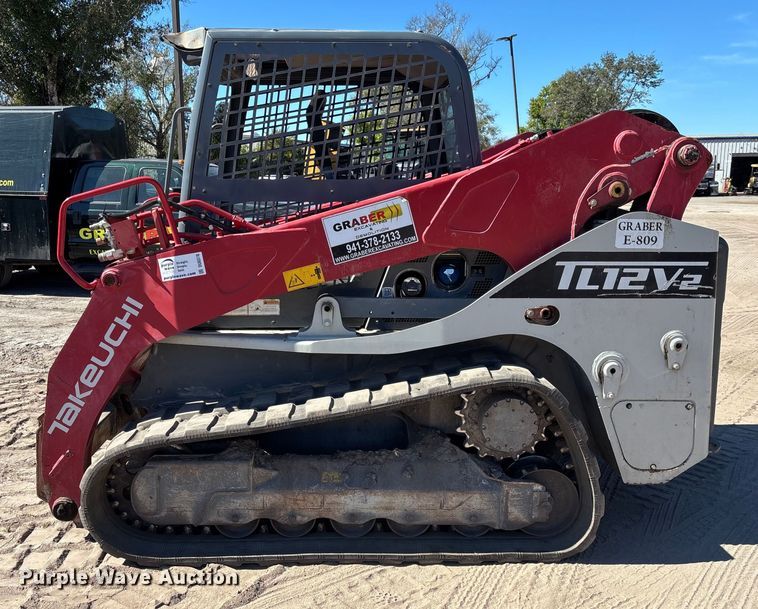 image for item DU0378 2019 Takeuchi TL12V2 tracked skid steer loader
