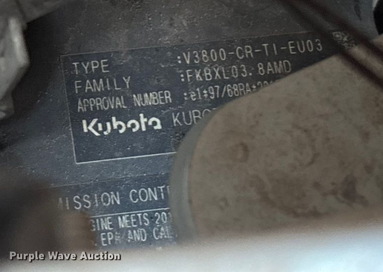 image for item DU0378 2019 Takeuchi TL12V2 tracked skid steer loader