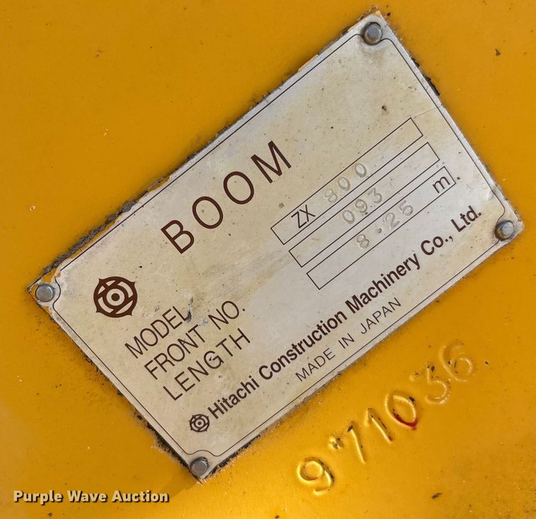 image for item DU0385 2004 John Deere 800C excavator