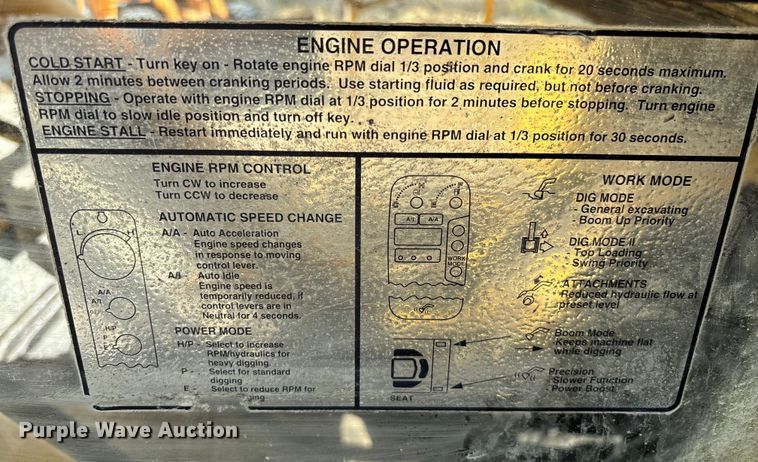 image for item DU0385 2004 John Deere 800C excavator