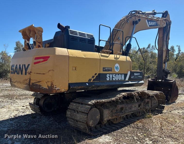 image for item DU0389 2016 SANY SY500K excavator