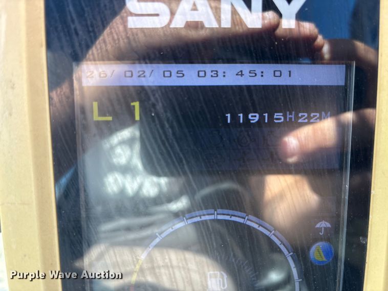 image for item DU0389 2016 SANY SY500K excavator