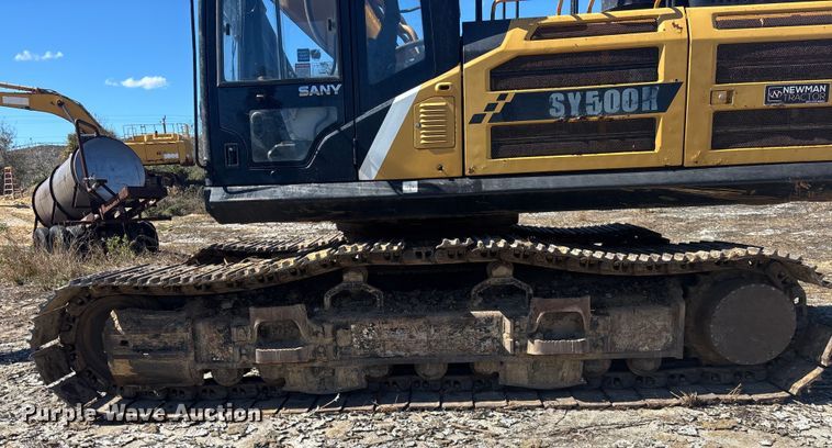 image for item DU0389 2016 SANY SY500K excavator