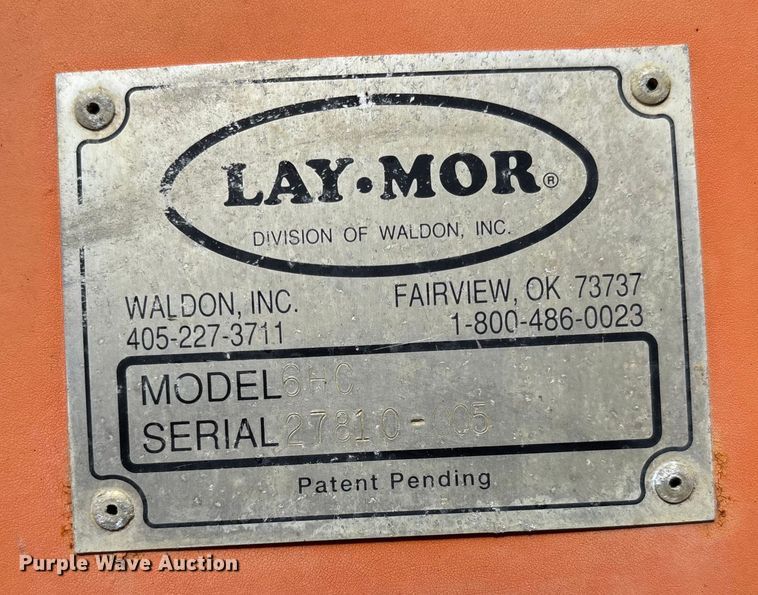 image for item DU0390 LAY MOR 6HC broom