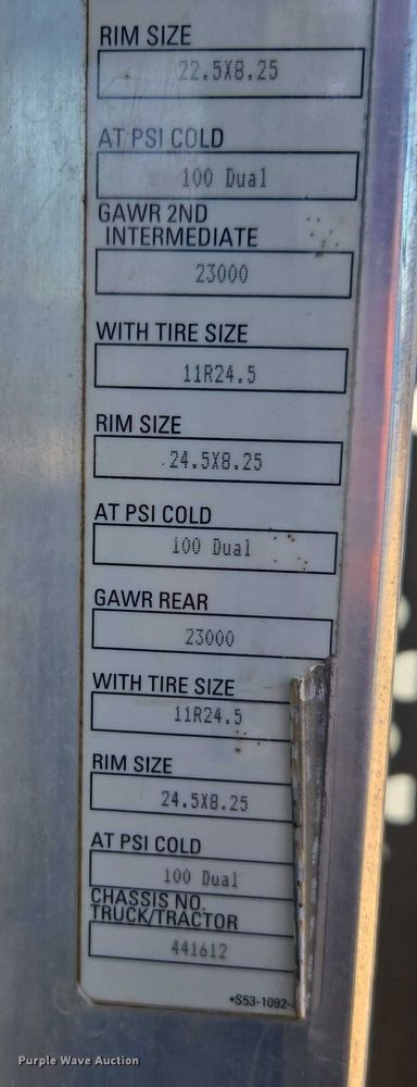 image for item DU2695 2015 Kenworth T800 dump truck