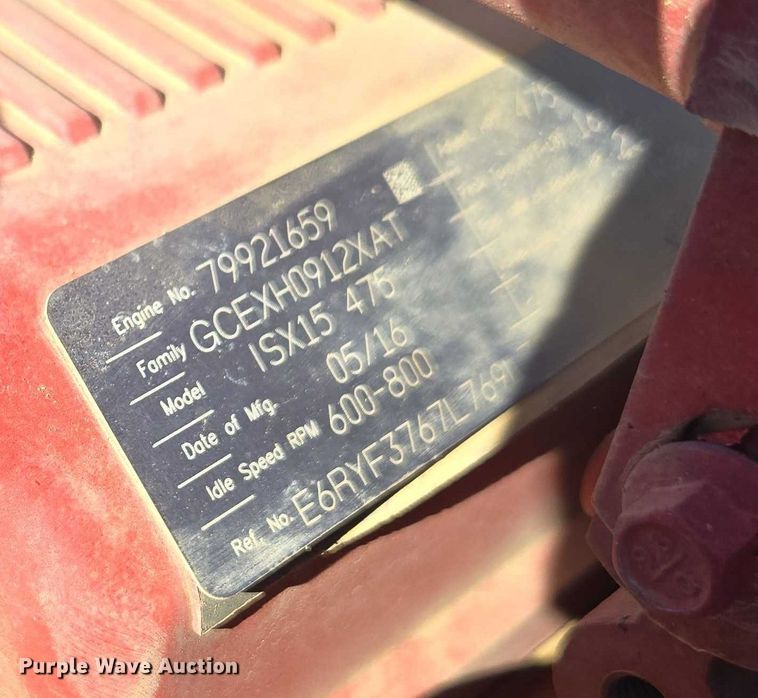 image for item DU2699 2017 Kenworth T800 dump truck