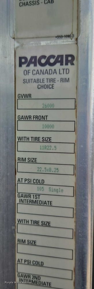 image for item DU2714 2014 Kenworth T270 utility / service truck