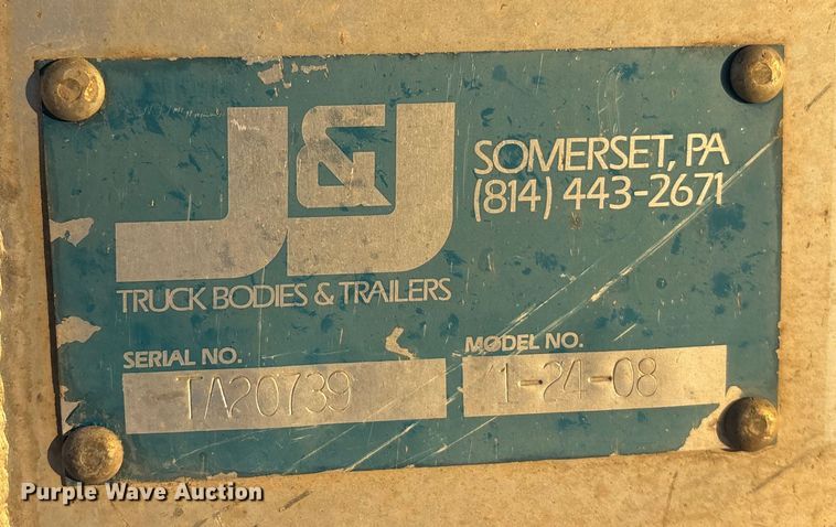 image for item DU6966 J&J 1-24-08 dump truck bed