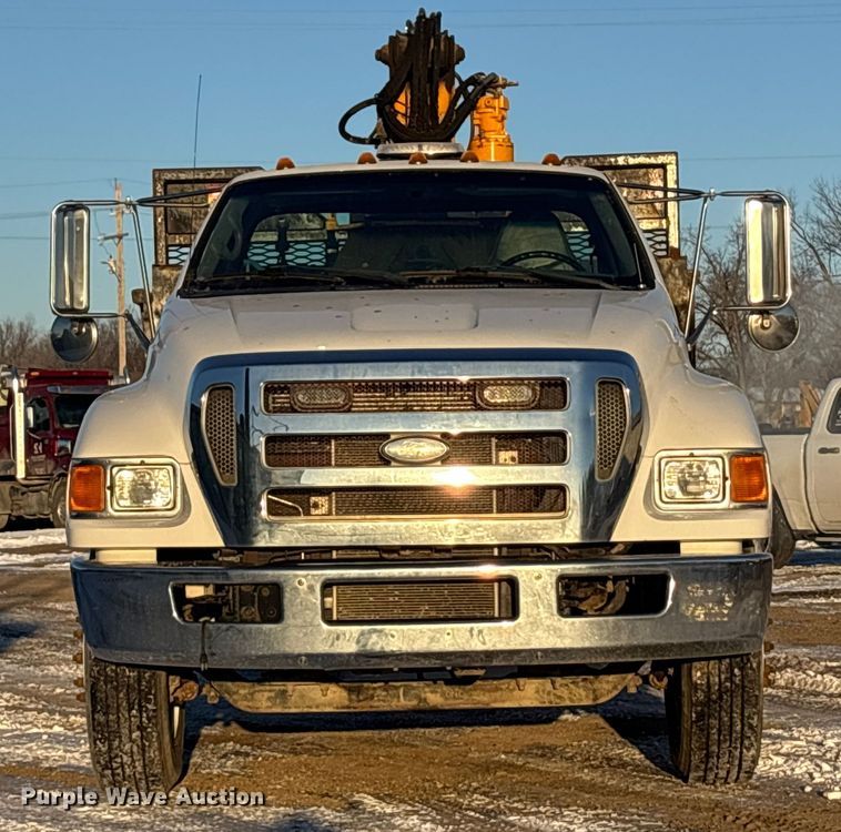 image for item DU6967 2008 Ford F650 crane grapple truck