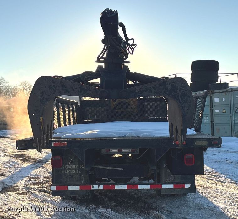 image for item DU6967 2008 Ford F650 crane grapple truck