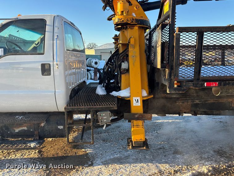 image for item DU6967 2008 Ford F650 crane grapple truck