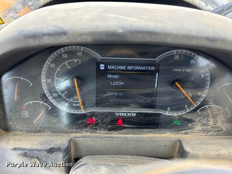 image for item DU6994 2017 Volvo L220H wheel loader