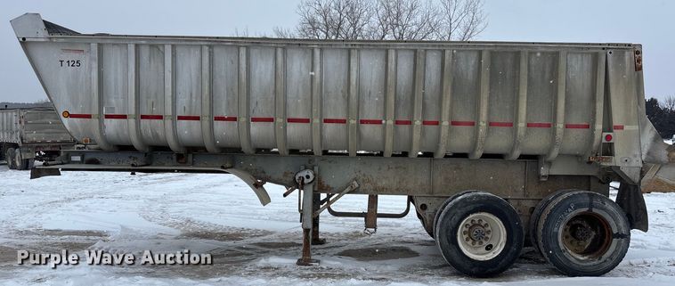 image for item DU6997 1989 Fruehauf end dump trailer