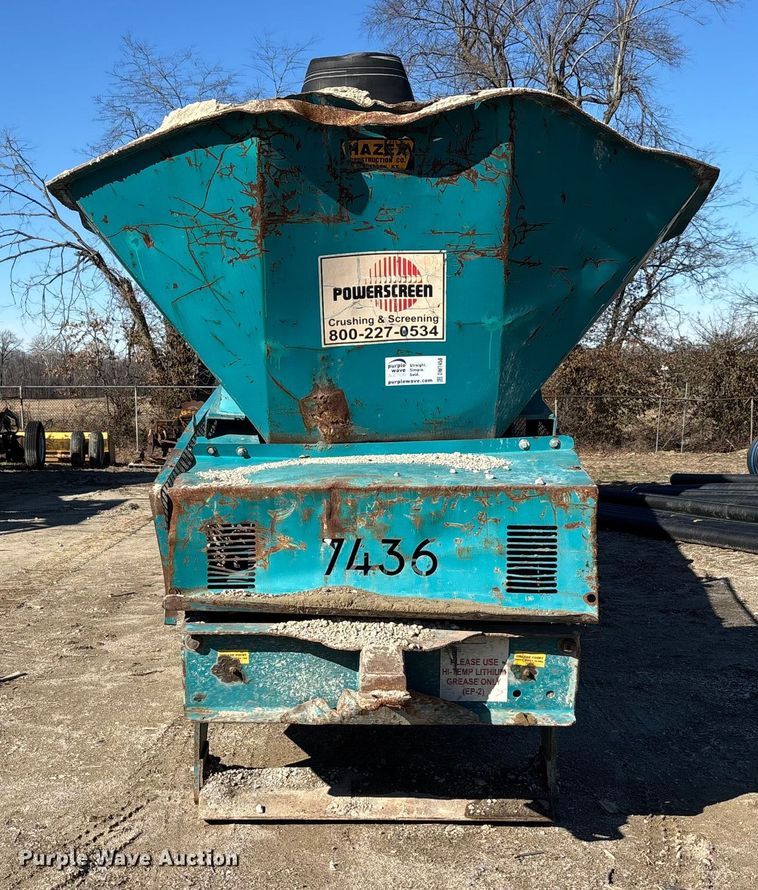 image for item DW7458 MGL Powerscreen conveyor