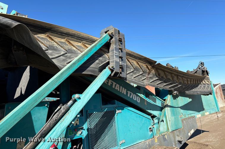 image for item DW7459 2016 Power Screen Chieftain 1700 screening plant