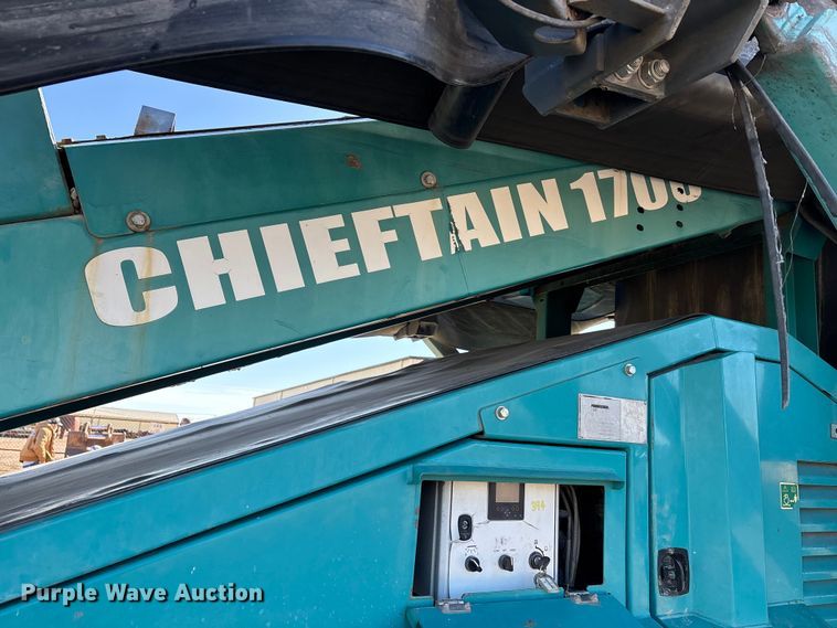 image for item DW7459 2016 Power Screen Chieftain 1700 screening plant