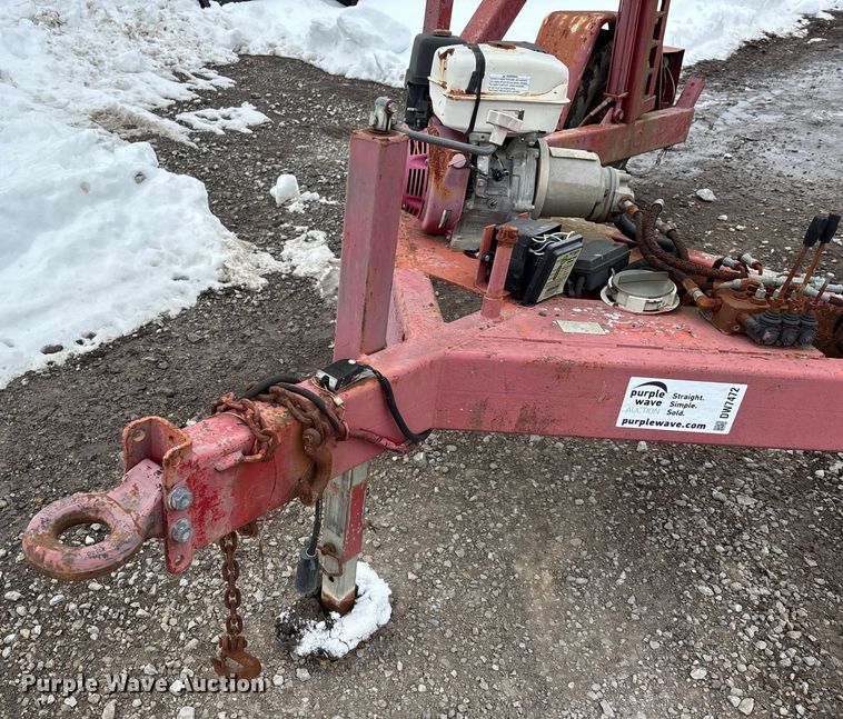 image for item DW7472 Muddier JTC8000HW reel trailer