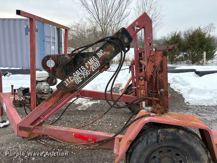 image for item DW7472 Muddier JTC8000HW reel trailer