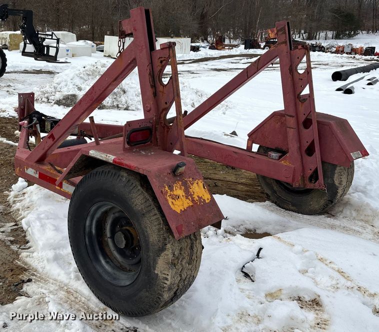 image for item DW7473 1996 Slabach Enterprises Reel trailer