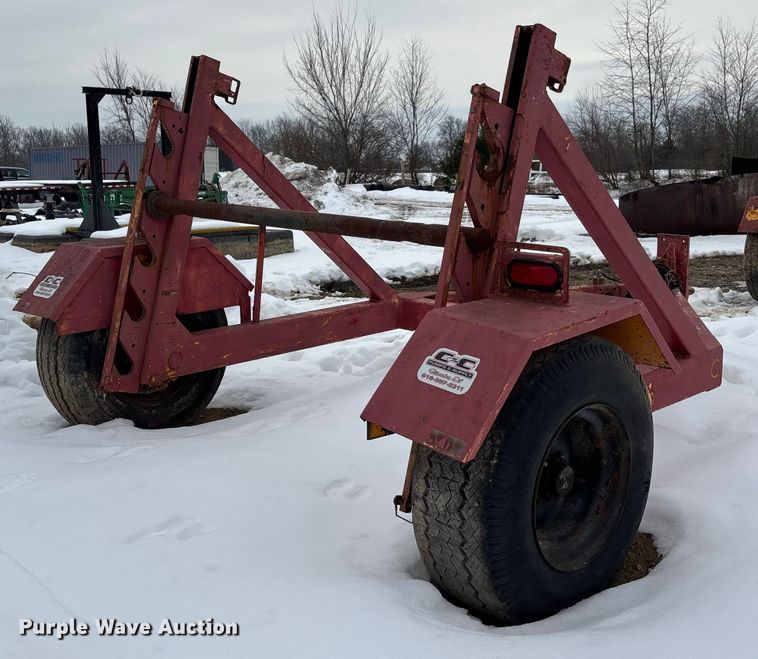 image for item DW7474 1998 Slabach Enterprises reel trailer