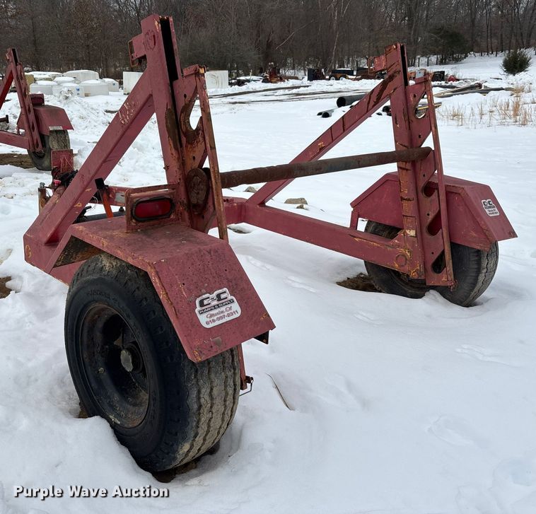 image for item DW7474 1998 Slabach Enterprises reel trailer