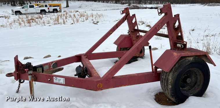 image for item DW7474 1998 Slabach Enterprises reel trailer