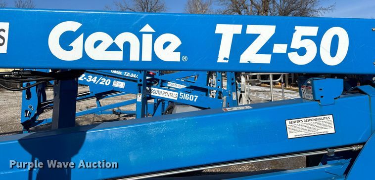 image for item DW7492 2020 Genie TZ-50 DC boom lift