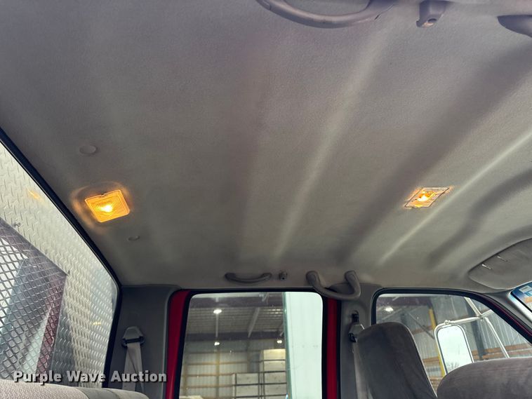 image for item EA2086 2003 Ford F750 Crew Cab flatbed truck