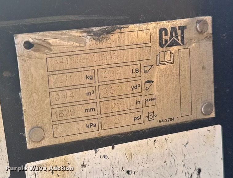 image for item EA2321 2013 Caterpillar 257B3 tracked skid steer loader