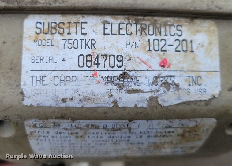 image for item EA2825 2002 Ditch Witch JT520 directional boring unit