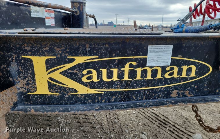 image for item EA2834 2022 Kaufman  equipment trailer