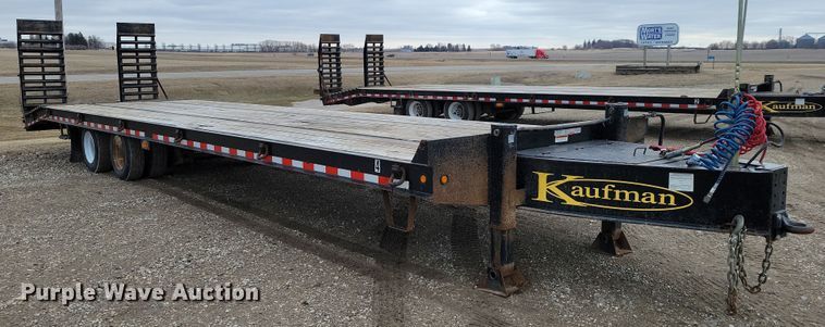 image for item EA2835 2024 Kaufman  equipment trailer