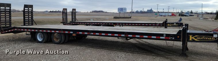 image for item EA2835 2024 Kaufman  equipment trailer