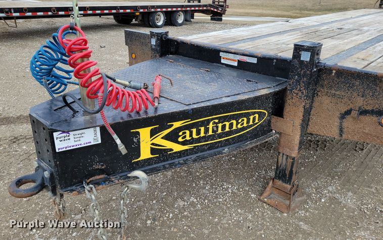 image for item EA2835 2024 Kaufman  equipment trailer