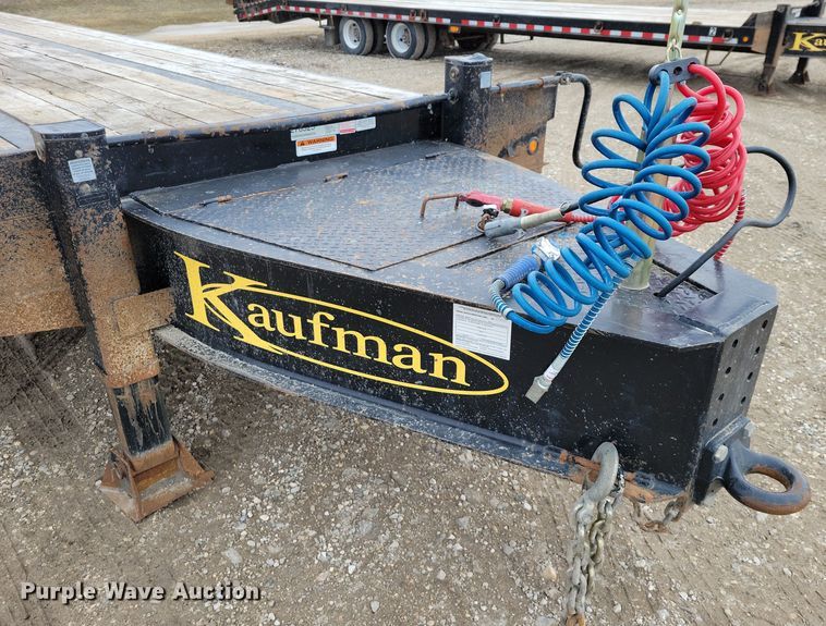 image for item EA2835 2024 Kaufman  equipment trailer