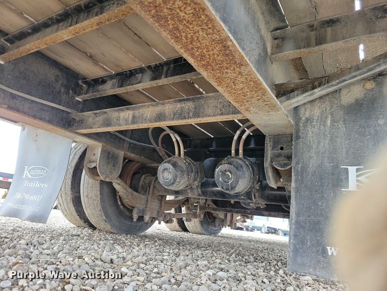 image for item EA2835 2024 Kaufman  equipment trailer