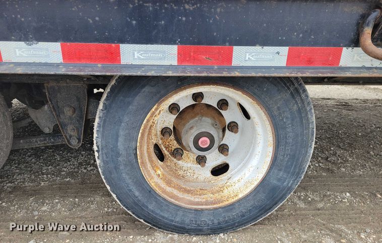 image for item EA2835 2024 Kaufman  equipment trailer