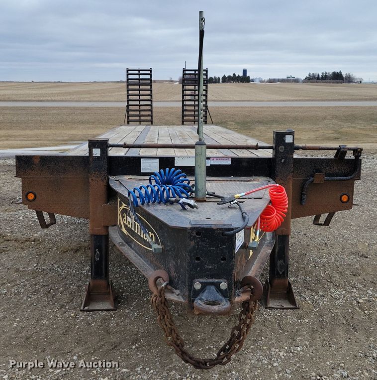 image for item EA2836 2018 Kaufman  equipment trailer