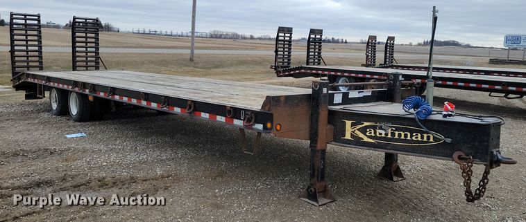image for item EA2836 2018 Kaufman  equipment trailer