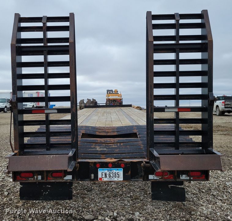 image for item EA2836 2018 Kaufman  equipment trailer