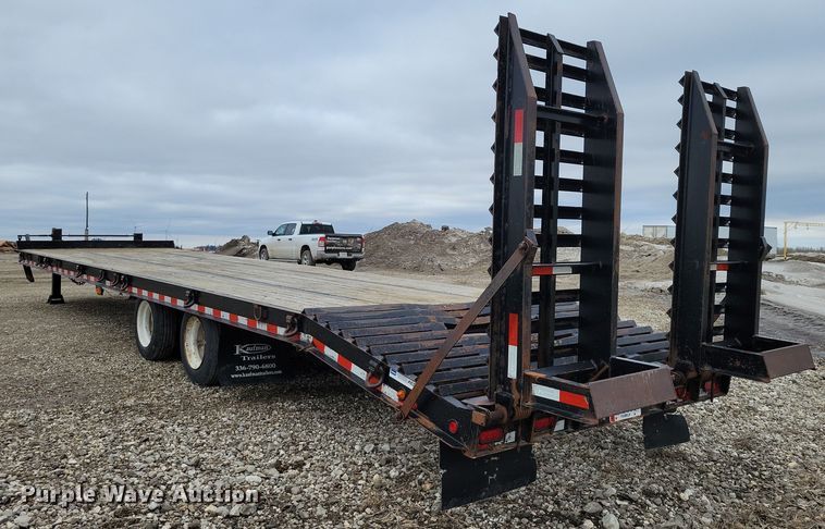 image for item EA2836 2018 Kaufman  equipment trailer