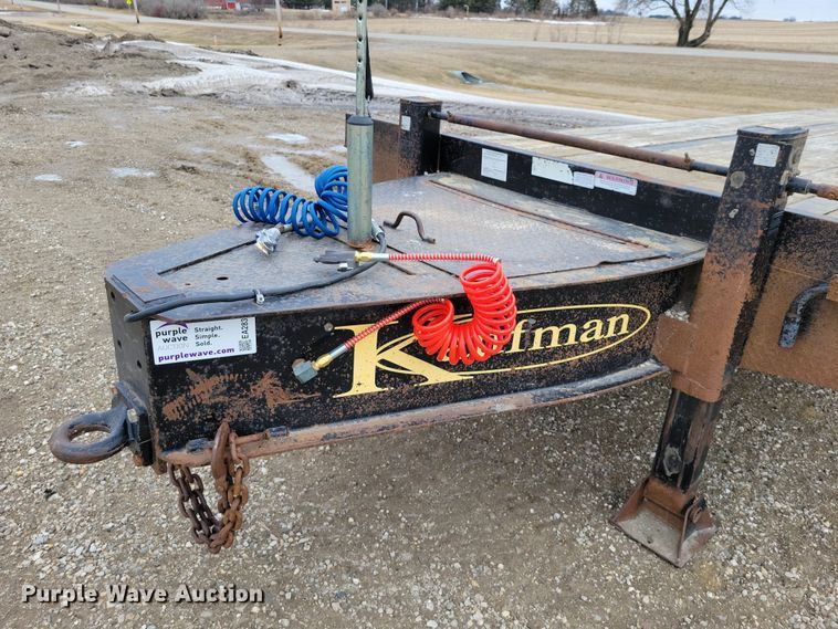 image for item EA2836 2018 Kaufman  equipment trailer