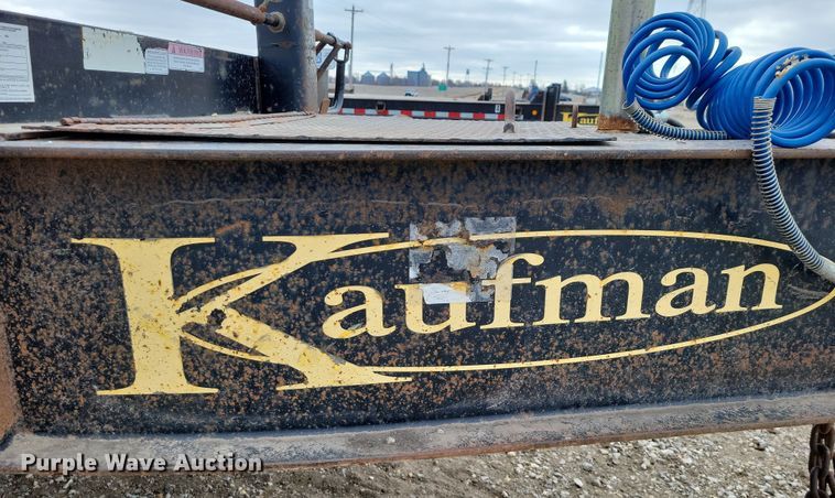 image for item EA2836 2018 Kaufman  equipment trailer