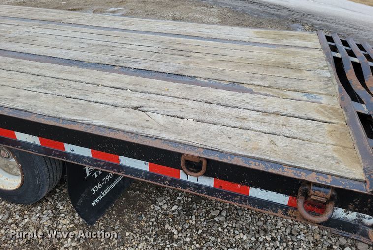 image for item EA2836 2018 Kaufman  equipment trailer