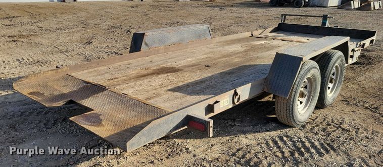 image for item EA2839 2007 DCT EZ-Load-14 equipment trailer