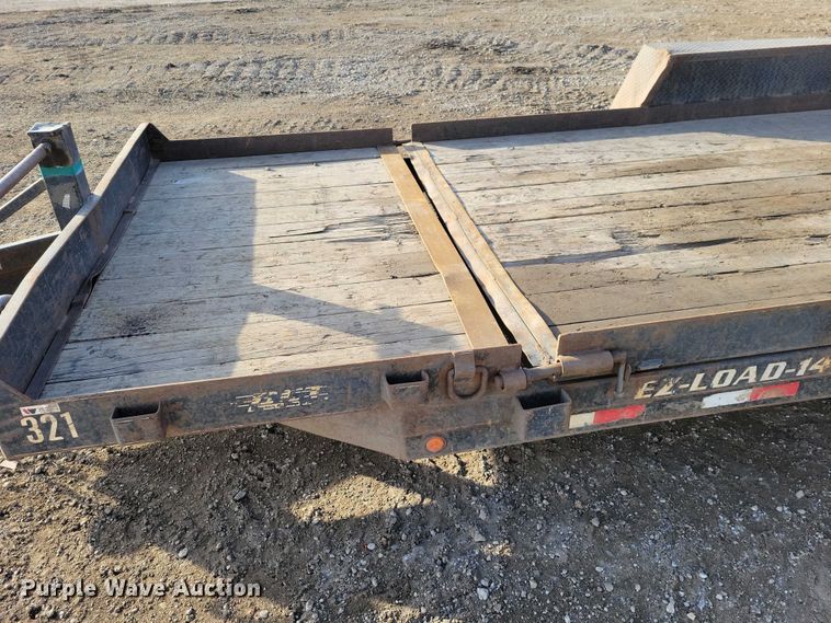 image for item EA2839 2007 DCT EZ-Load-14 equipment trailer
