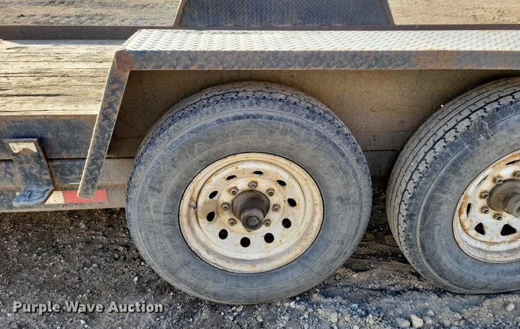 image for item EA2839 2007 DCT EZ-Load-14 equipment trailer