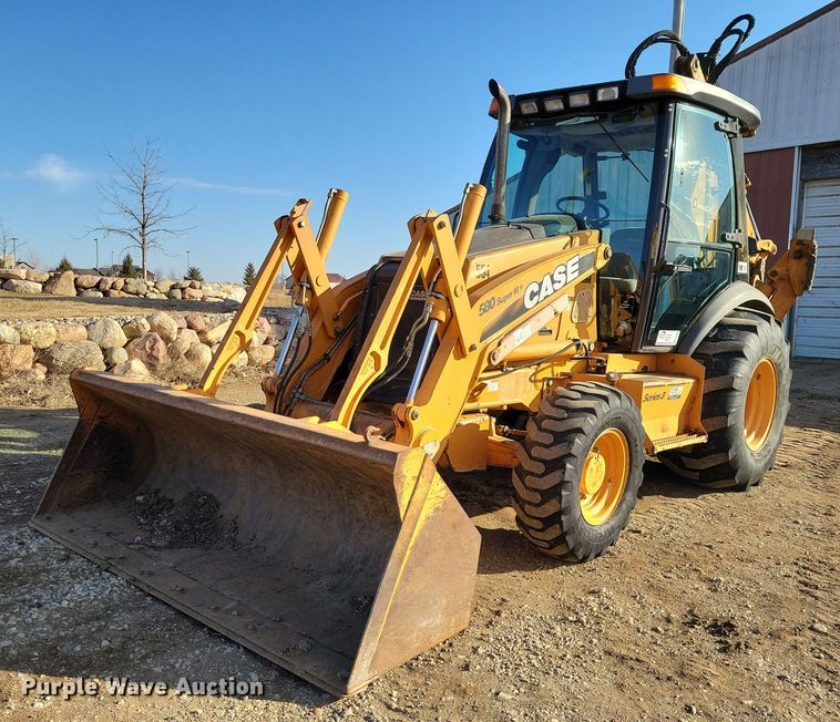 image for item EA2842 2010 Case 580 Super M+ backhoe