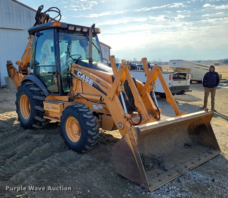 image for item EA2842 2010 Case 580 Super M+ backhoe